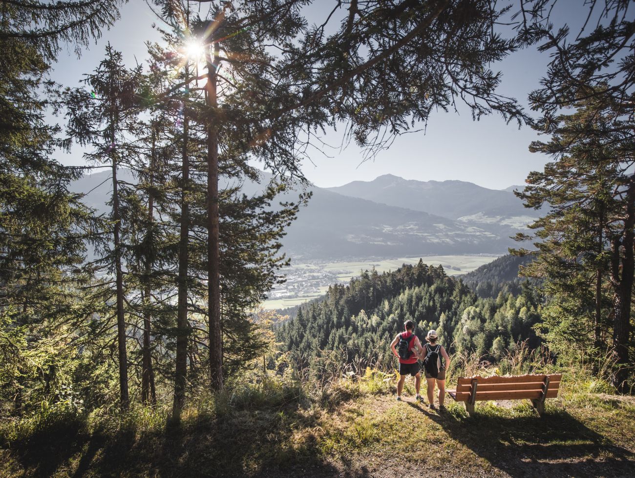 Entspannungsplatz während der Wanderung