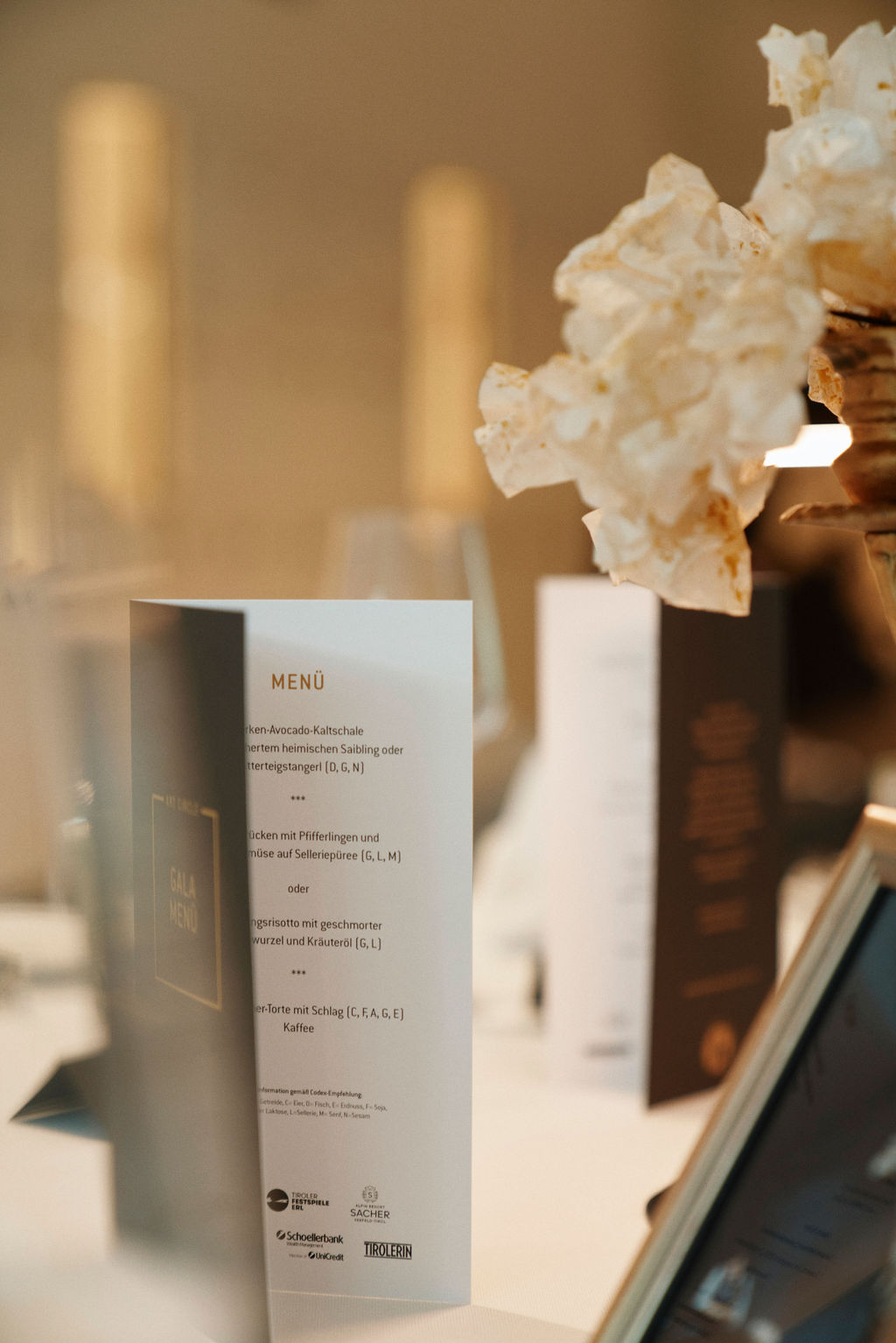 Art Circle Gala Menü