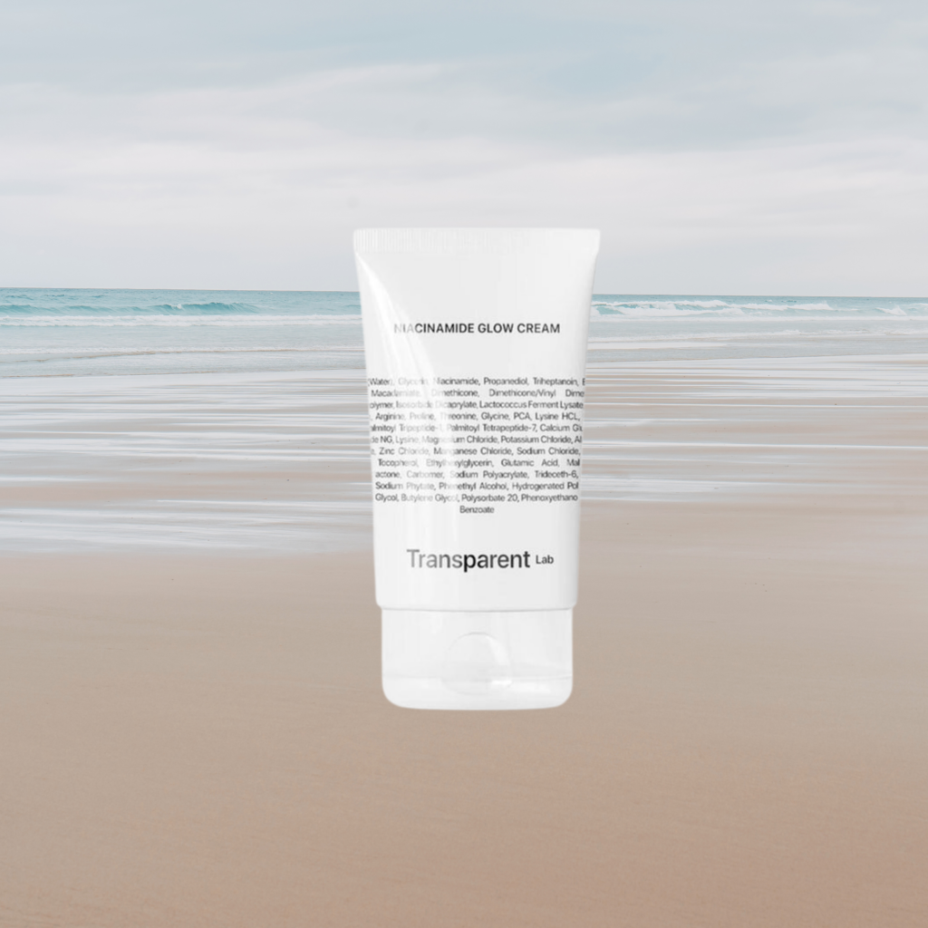 niacinamide glow creme von transparent lab