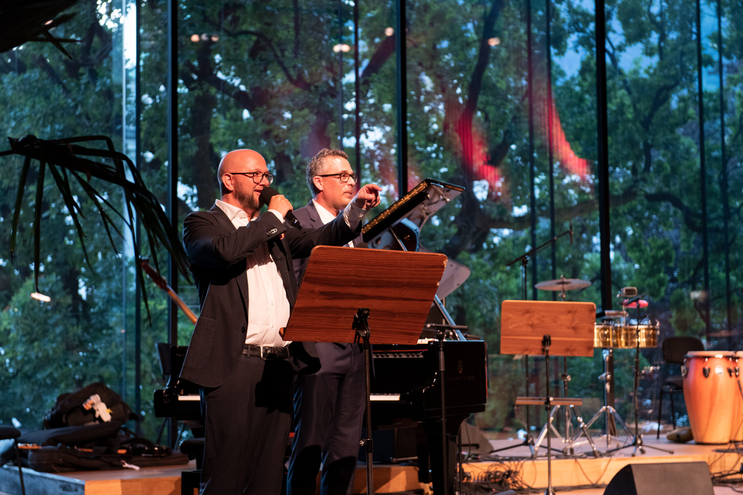 Steinmayr & Co Jubiläumsfeier Ansprache von Michael Perlornigg und Christian Steinmayr