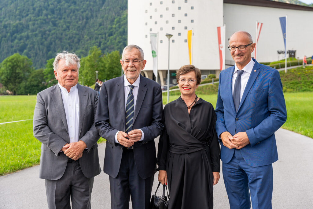 Festspielhaus Erl Offizielle Eröffnungsfeier Politik