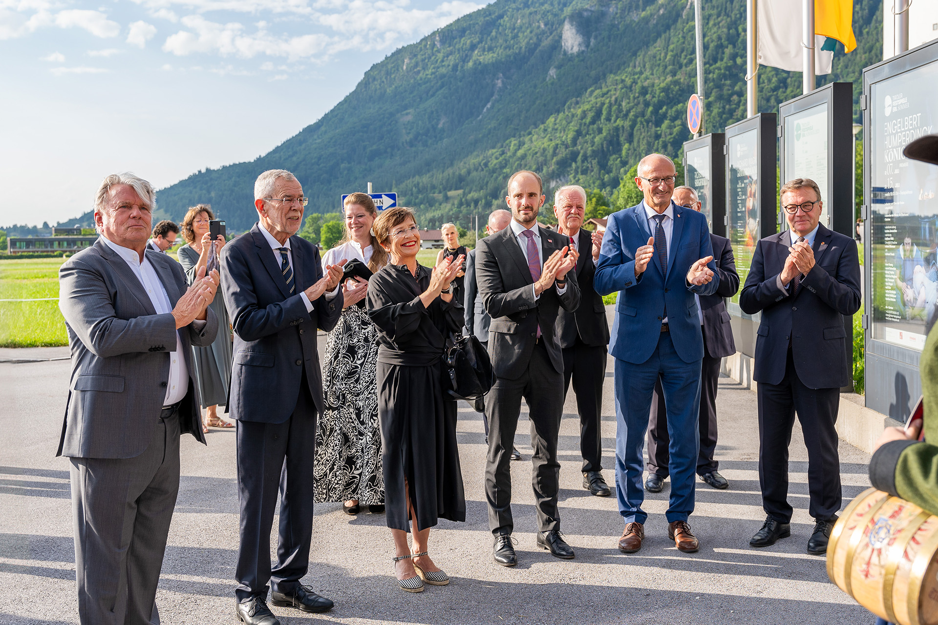 Festspielhaus Erl Offizielle Eröffnungsfeier mit hochkarätigen Gästen