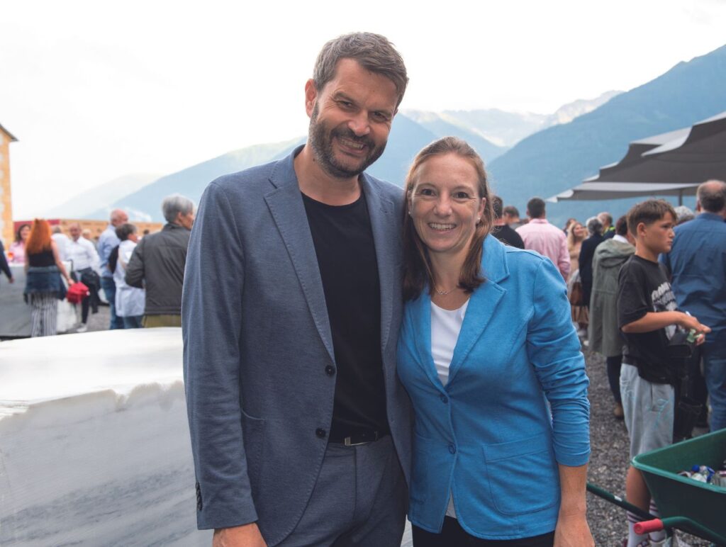 Gerhard Ostermann und Julia Pfahler (beide TT)