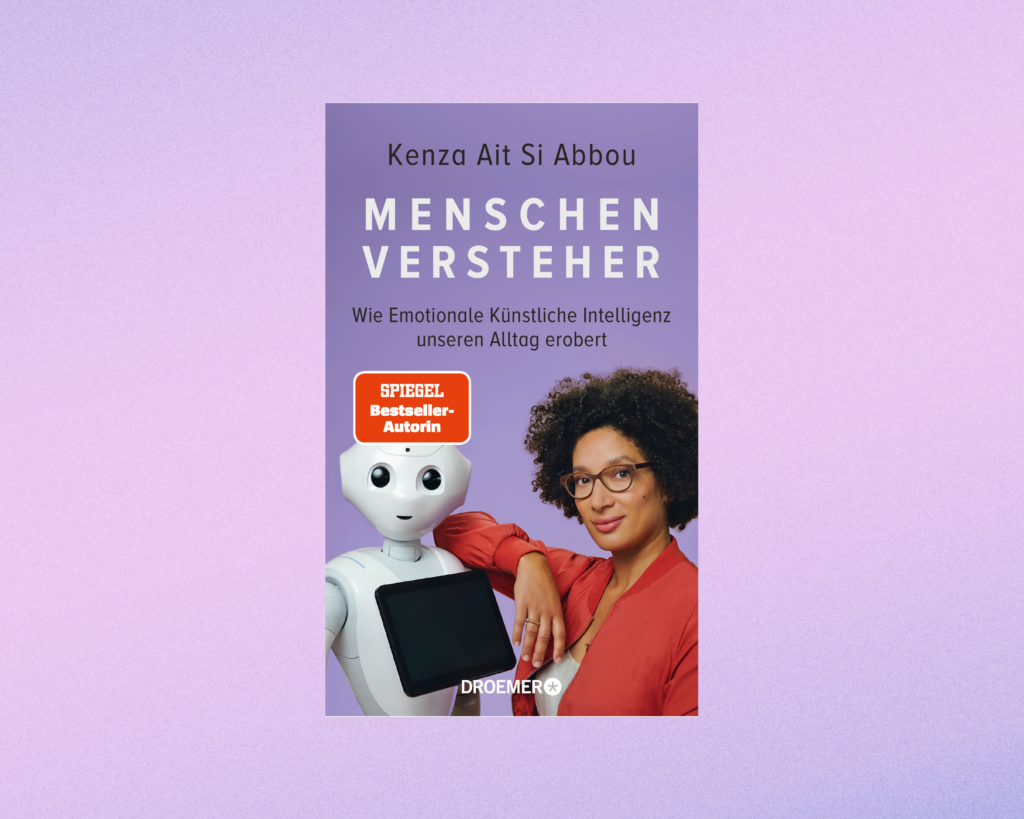 Menschen-Versteher, Buch, Cover, lila, Kenza Ait Si Abbou