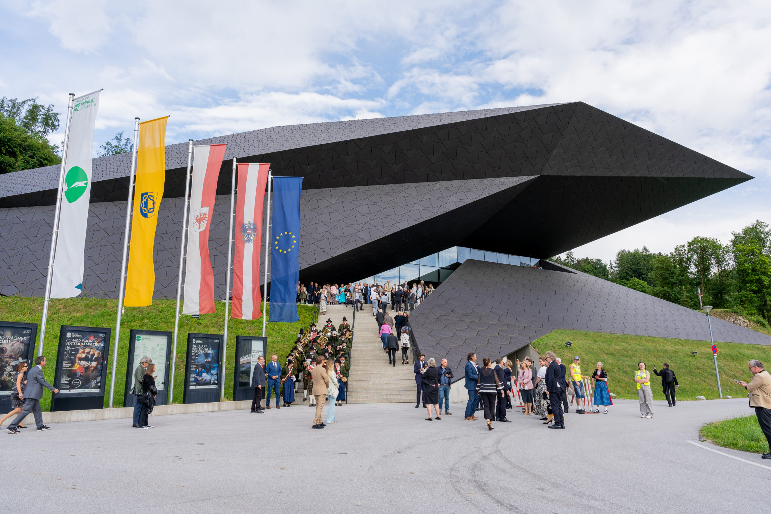 Festspielhaus Erl vor der Veranstaltung