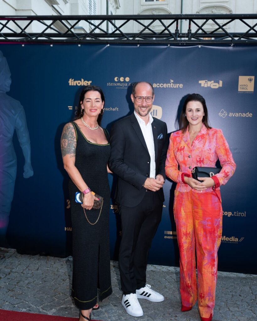 Jasmin Gerber (Hotel Mooshaus), LR Mario Gerber und LR Astrid Mair