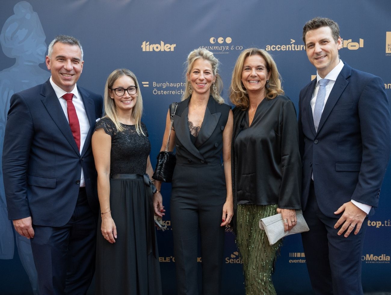 Michael Zettl, Maria Kuprian, Sandra Golser, Christiane Noll und Jürgen Schatzmann (alle Accenture und Avenade)