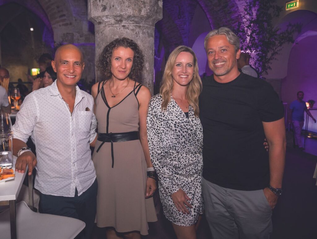 Patricio Hetfleisch, Anne Weidner, Kathrin Maizner und Wolfgang Mayr