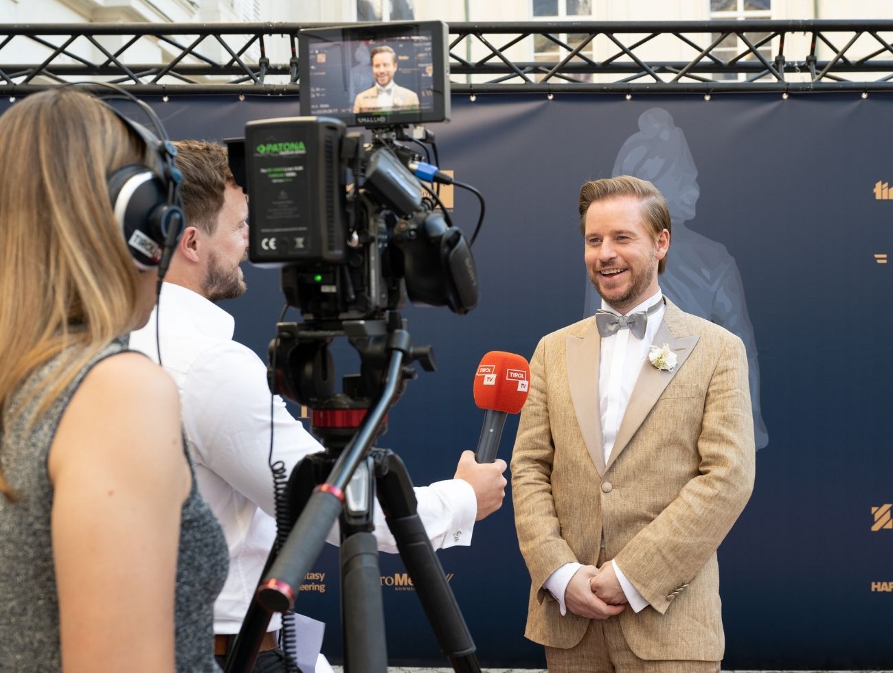 Ferdinand Marquez beim Interview TIROLERIN Award 2023