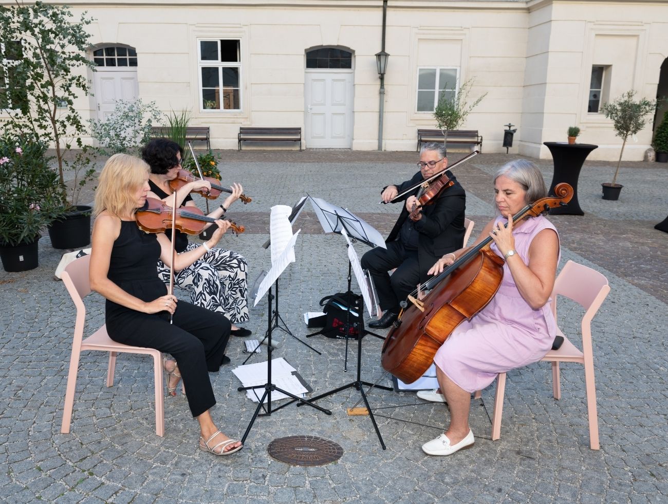 Klassische Musik beim Empfang