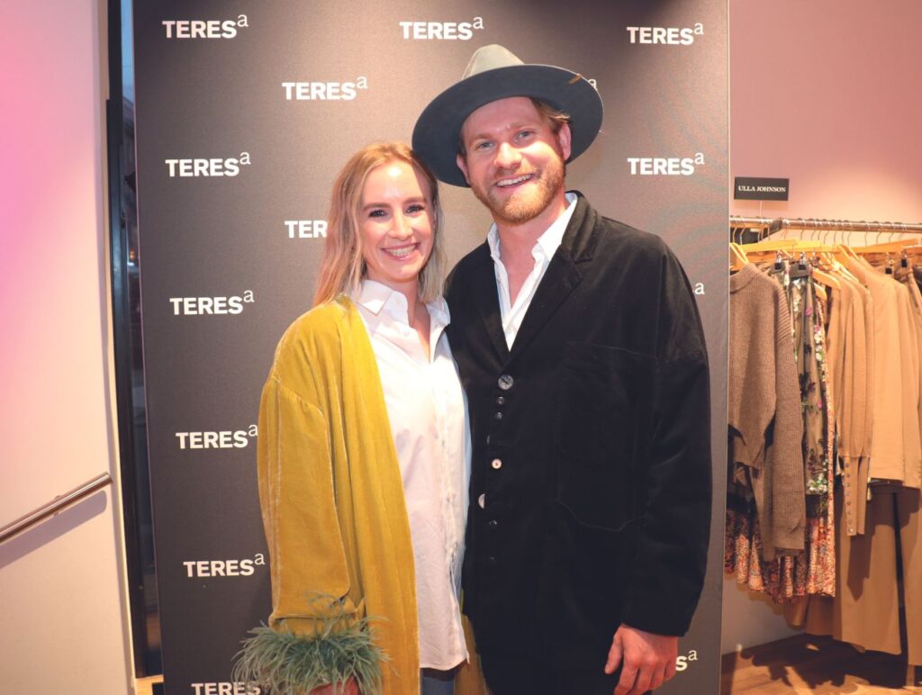 Lorenz Kilga mit Isabel Genelin beim Fashion Circle