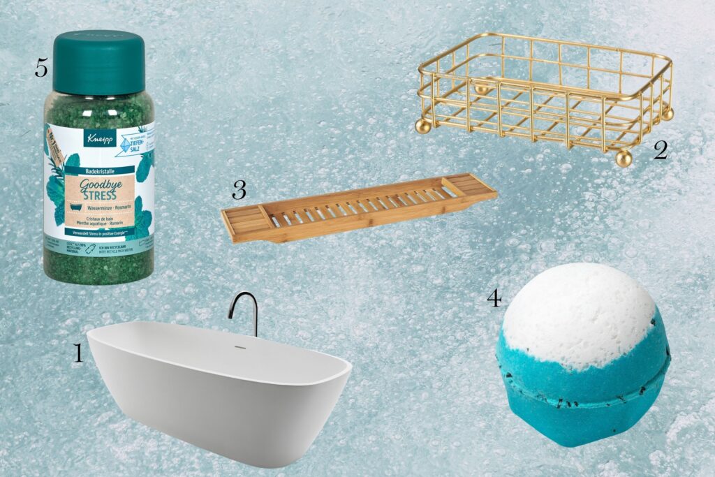 Home Spa-Produkte zum Thema Baden