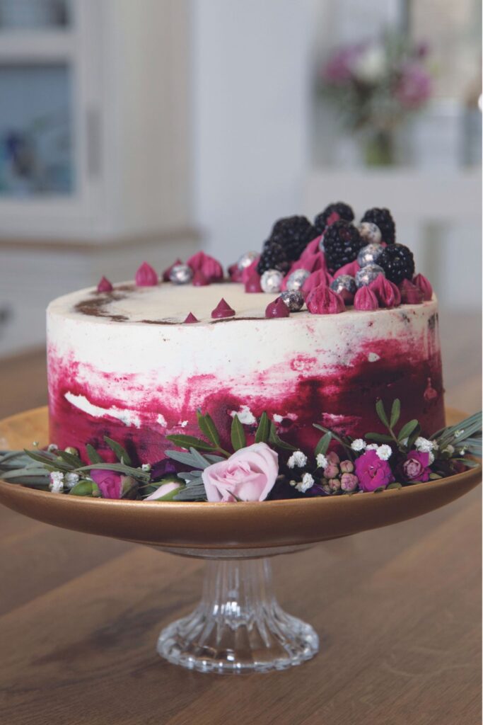 Beispielbild für die Brombeerige Schoko-Nougattorte