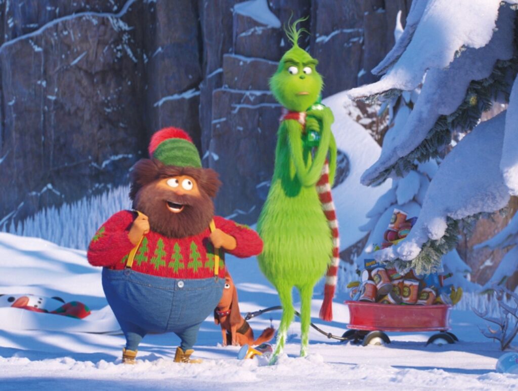 Szene aus der Grinch, dem Animationsfilm, zu sehen auf RTL+