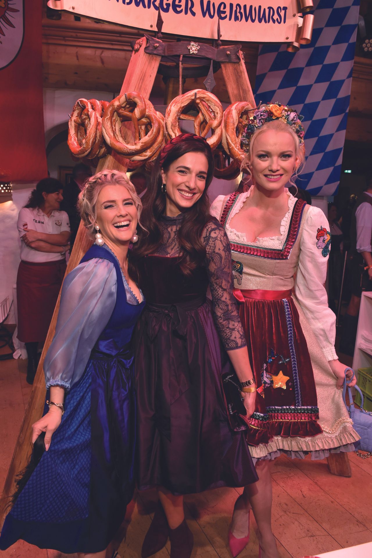 Jennifer Knäble, Sally Özcan (Sallys Welt) und Model Franziska Knuppe