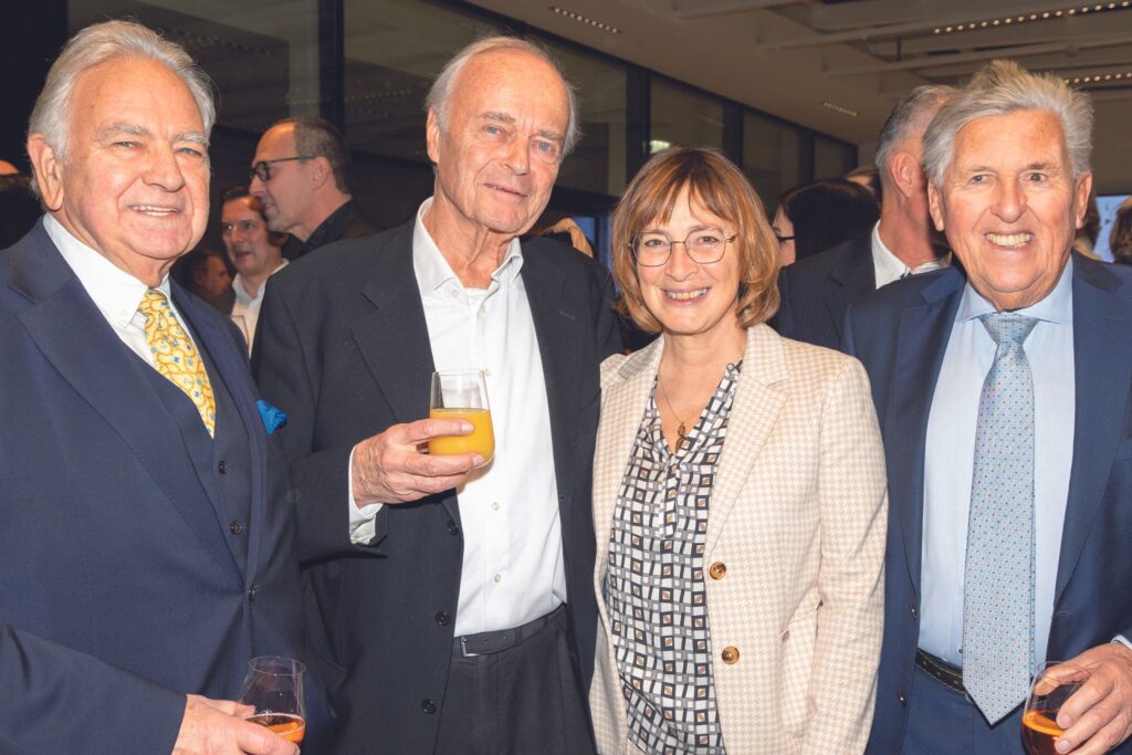 Ernst Wunderbaldinger, Leopold Wedl, Patricia Niederwieser und Chrisof Grassmayr