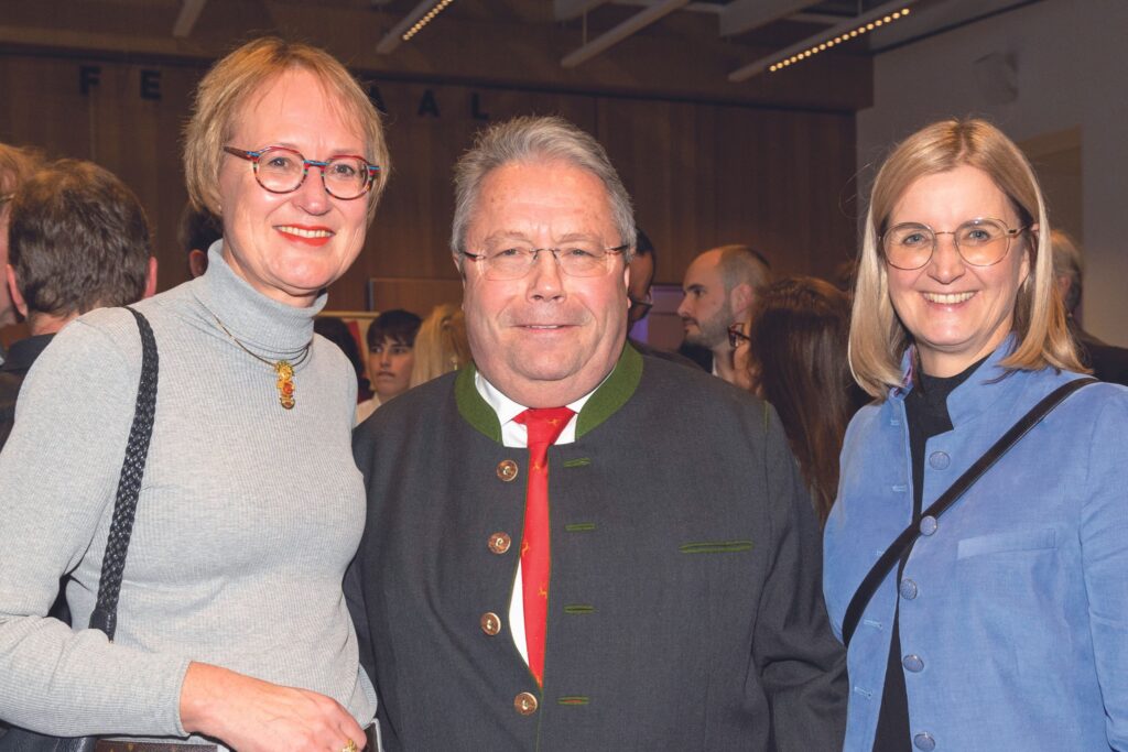 Sybille Regensberger, Franz Hörl und Daniela Kampfl