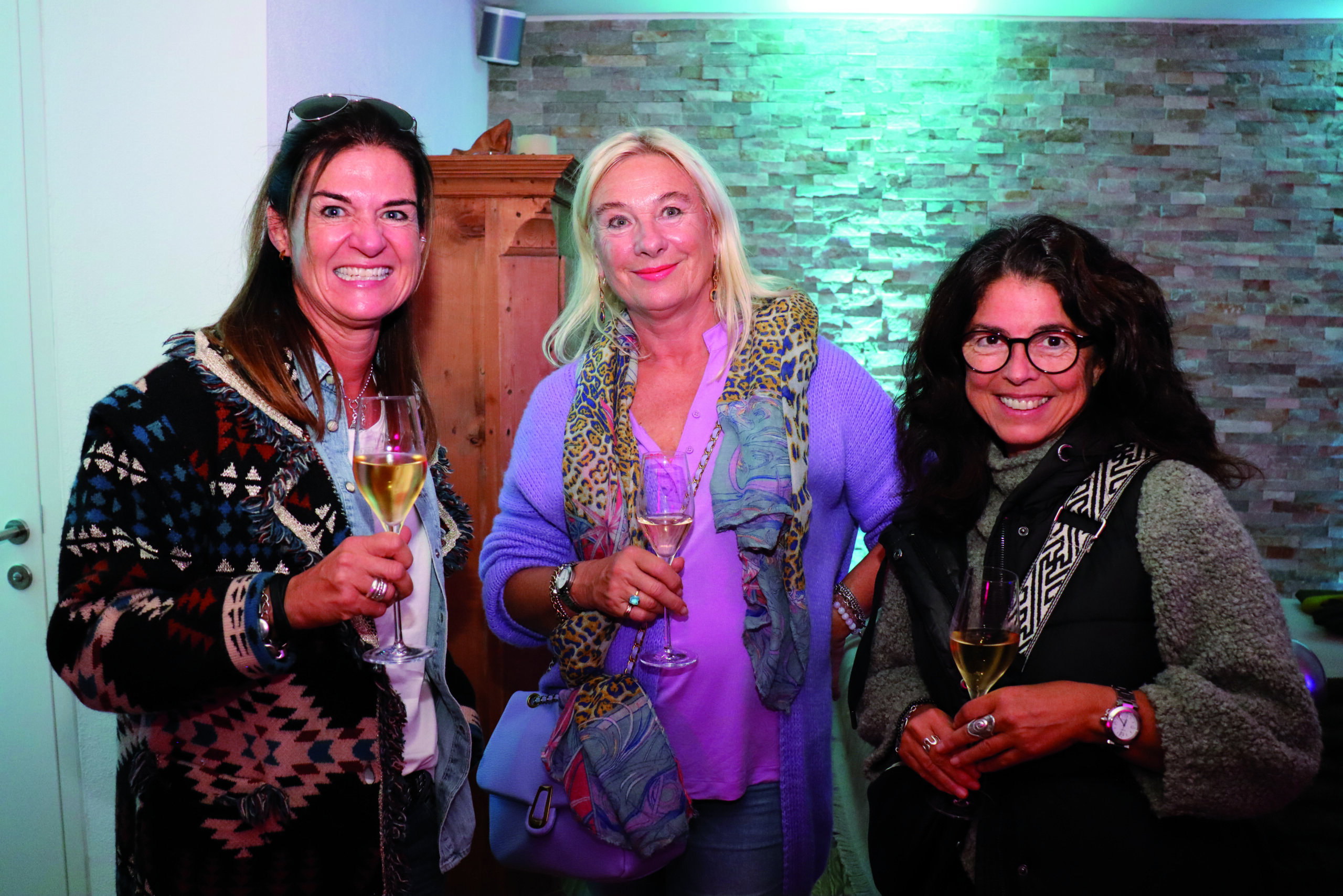 Birgit Steger, Gabi Richter und Martina Hilber