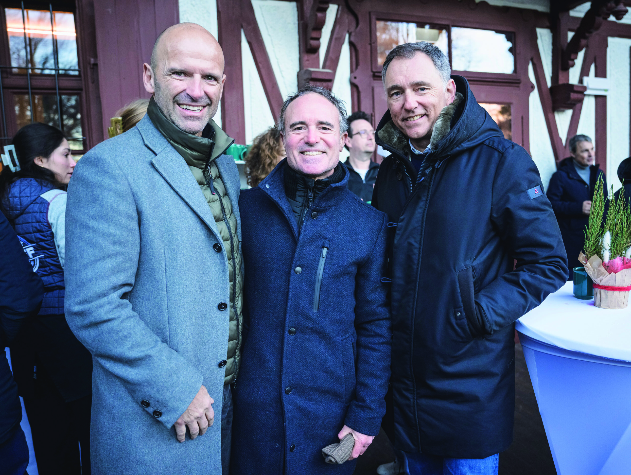 Hubert Siller (MCI Tourismus), Christian Wührer (Tirol Werbung) und Oliver Schwarz (Ötztal Tourismus)