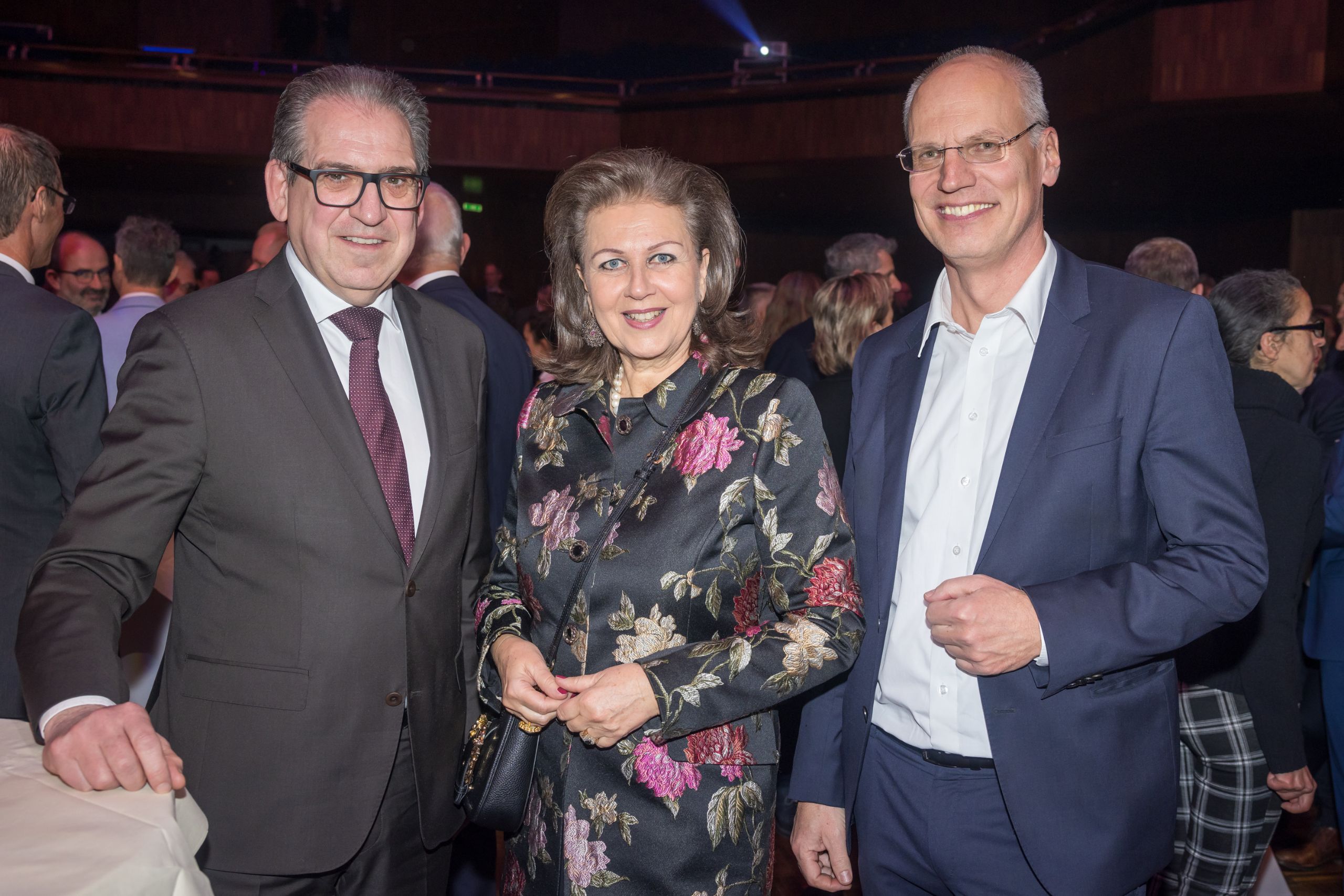 IV-Tirol-Vizepräsident Karlheinz Wex (Plansee Group), Patrizia Zoller-Frischauf (Landesobfrau Seniorenbund) und Ulrich Müller (clavis Kommunikationsberatung)