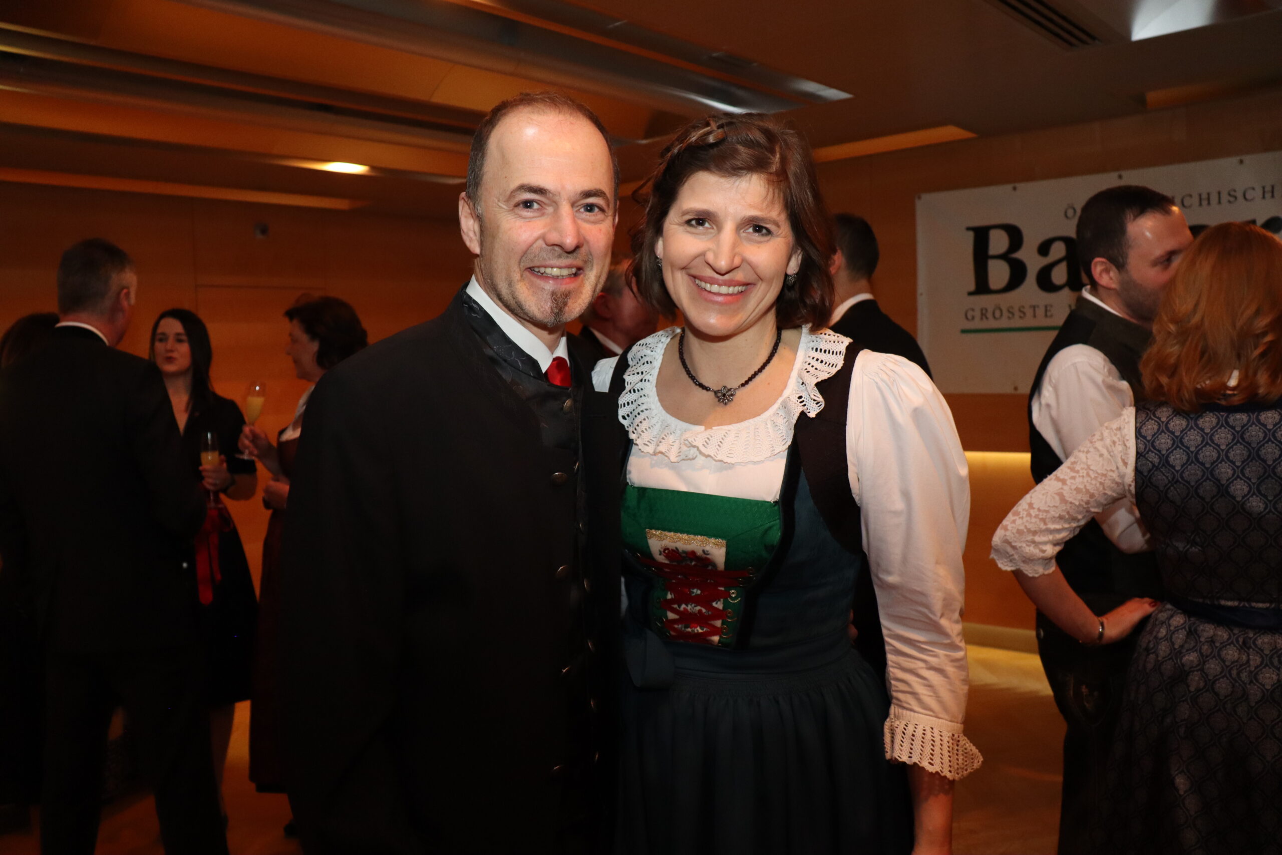 Bauernbundball 2024: LK-Präsident Josef Hechenberger und Katharina Hechenberger