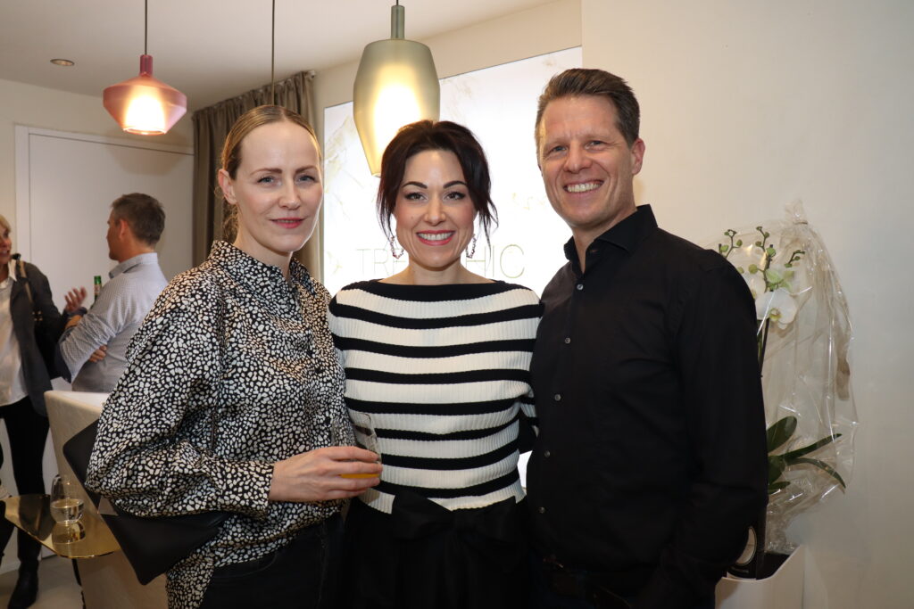 Katharina Zierl, Stefanie Maderbök und Andreas Egger