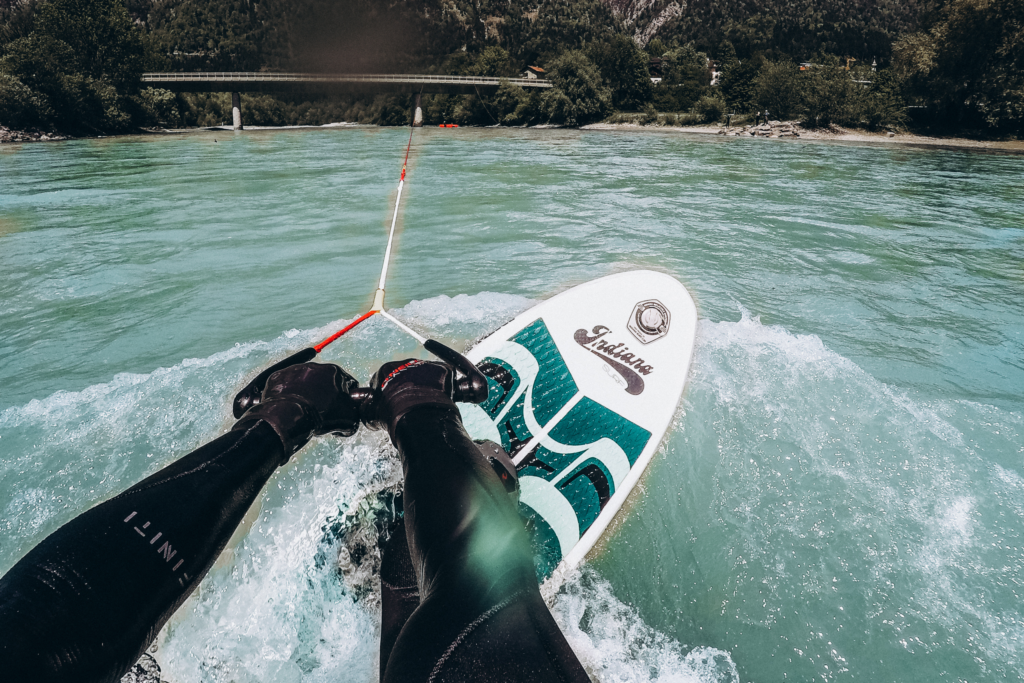 Upstream Surfen in Tirol